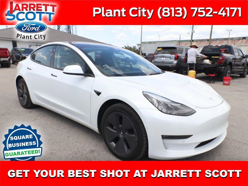Used 2022 Tesla Model 3 Long Range with VIN 5YJ3E1EB9NF315046 for sale in Plant City, FL