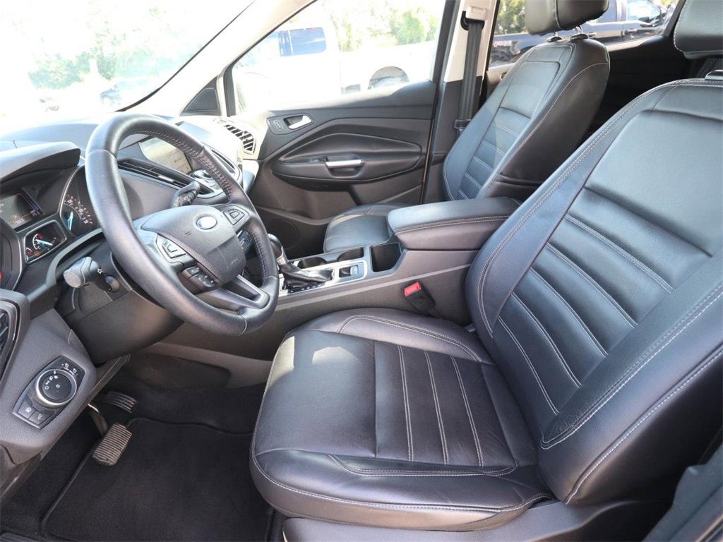 Used 2017 Ford Escape Titanium with VIN 1FMCU0J97HUA09891 for sale in Plant City, FL