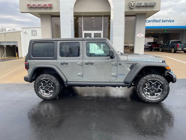 Used 2023 Jeep Wrangler 4xe Rubicon 4XE with VIN 1C4JJXR63PW585956 for sale in Boston, TX