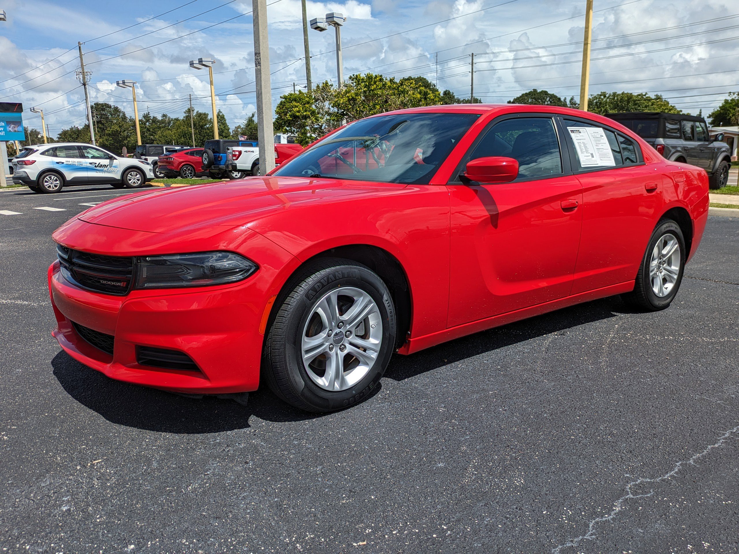 Used 2022 Dodge Charger SXT with VIN 2C3CDXBG5NH255898 for sale in Seminole, FL