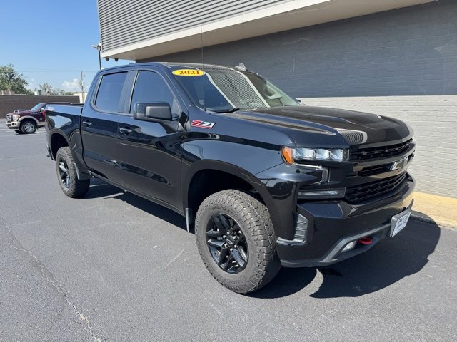 Used 2021 Chevrolet Silverado 1500 LT Trail Boss with VIN 1GCPYFED4MZ233774 for sale in Little Rock