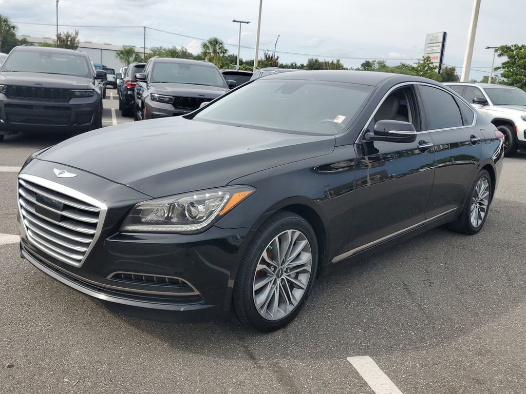 Used 2017 GENESIS G80 Base with VIN KMHGN4JE4HU181976 for sale in Bartow, FL