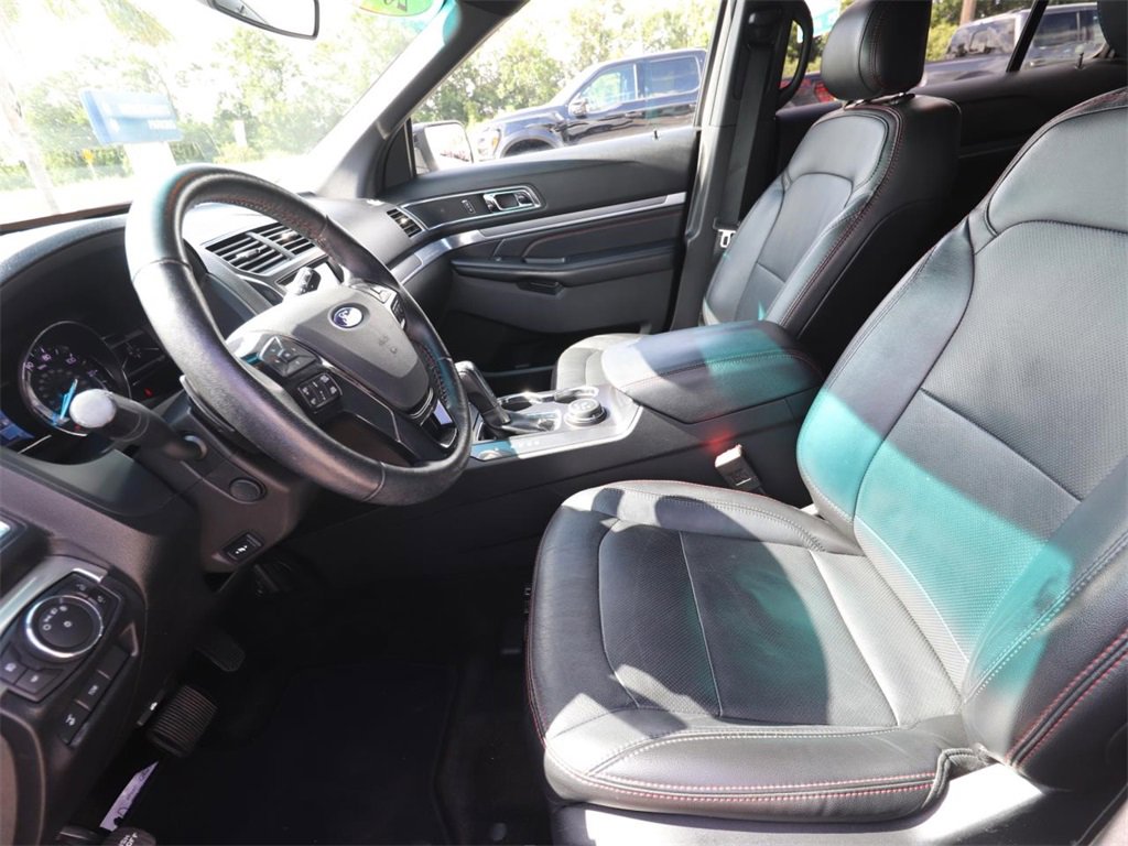 Certified 2017 Ford Explorer Sport with VIN 1FM5K8GT9HGA73753 for sale in Plant City, FL