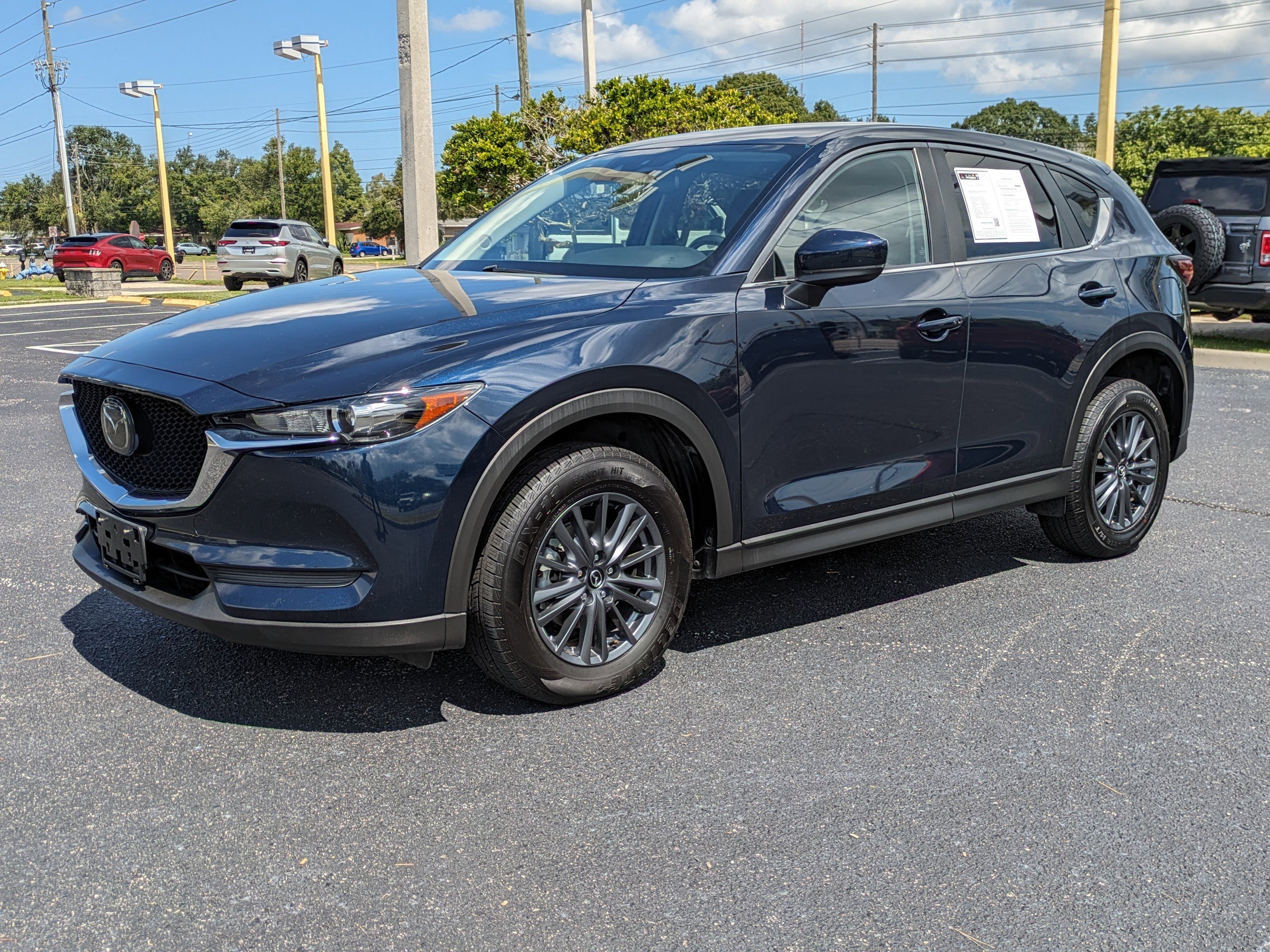 Used 2021 Mazda CX-5 Touring with VIN JM3KFBCMXM0444520 for sale in Seminole, FL