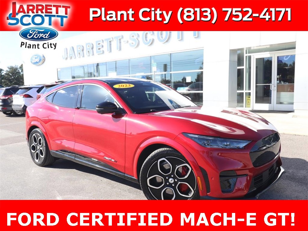 Used 2023 Ford Mustang Mach-E GT AWD with VIN 3FMTK4SE9PMA57291 for sale in Plant City, FL