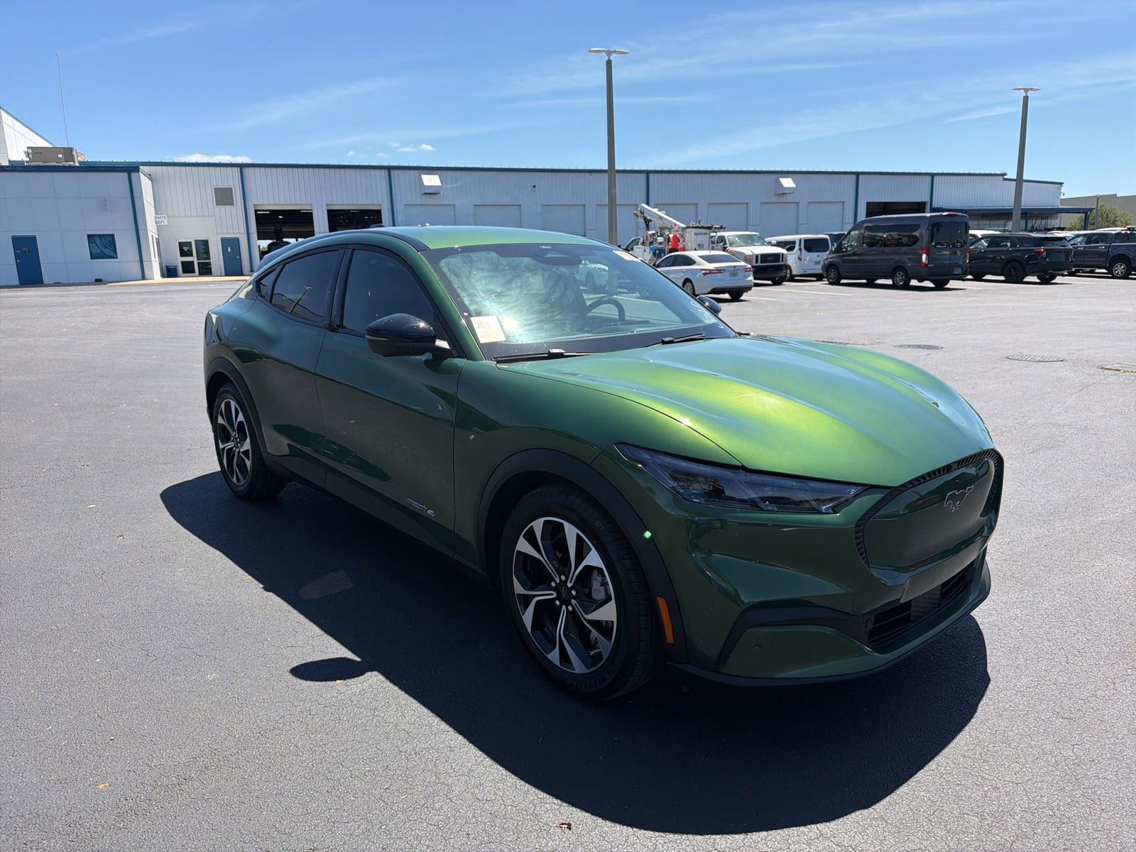 Used 2025 Ford Mustang Mach-E Select AWD with VIN 3FMTK1S56SMA00599 for sale in Davenport, FL