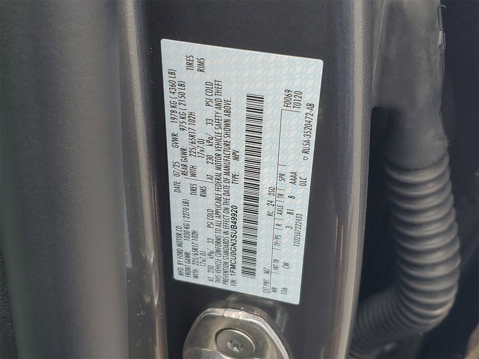 2025 Ford Escape Active photo 24