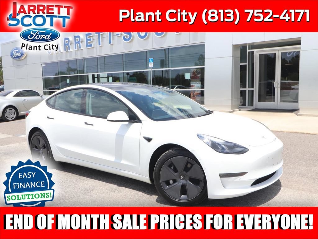 Used 2022 Tesla Model 3 Long Range with VIN 5YJ3E1EB9NF315046 for sale in Plant City, FL