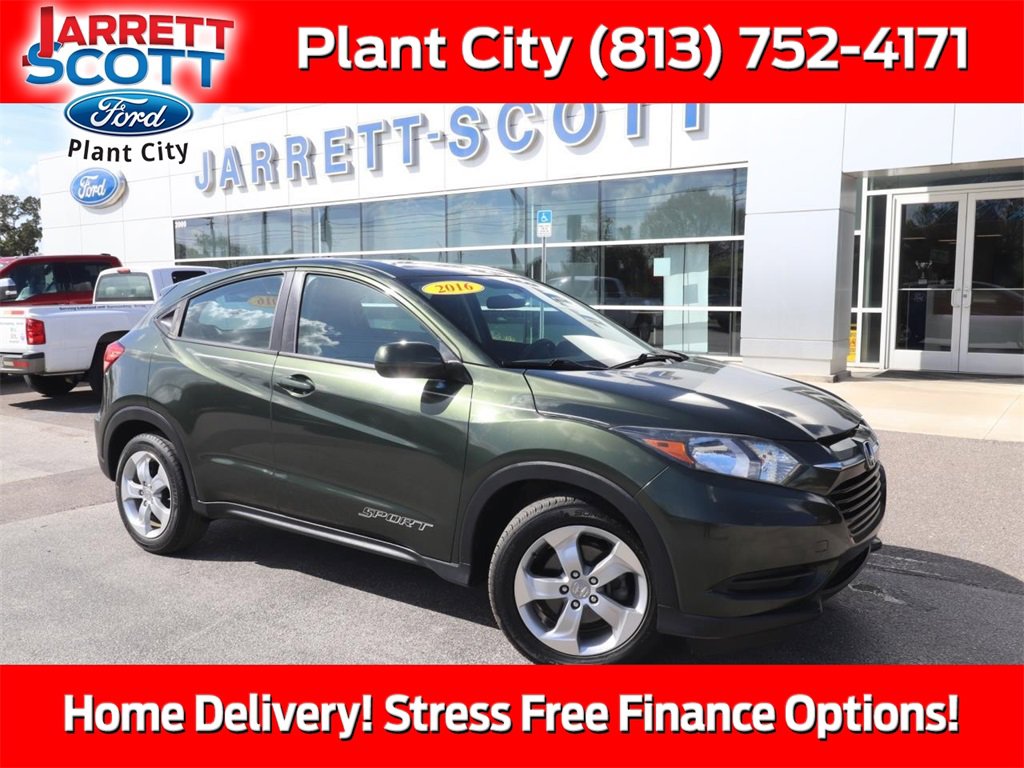 Used 2016 Honda HR-V LX with VIN 3CZRU5H33GM722250 for sale in Plant City, FL