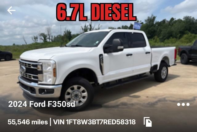 2024 Ford F-350 XLT 4x4 Crew Cab 6-3/4' Box SRW's photo