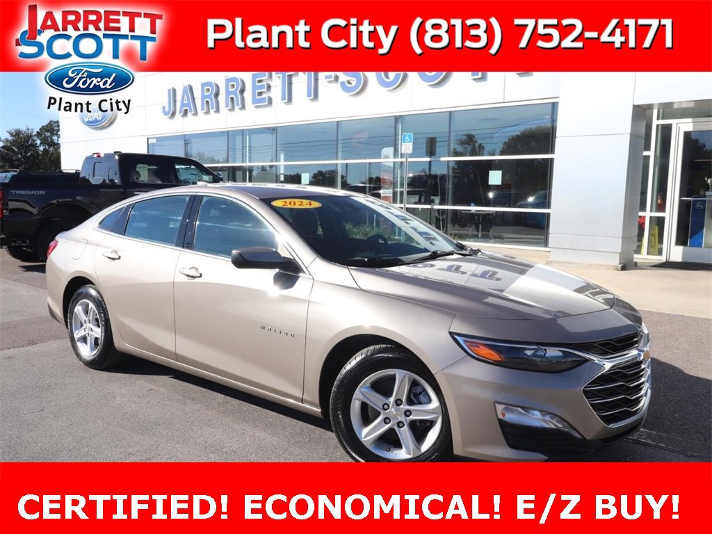 Used 2024 Chevrolet Malibu 1LT with VIN 1G1ZD5ST1RF108145 for sale in Plant City, FL