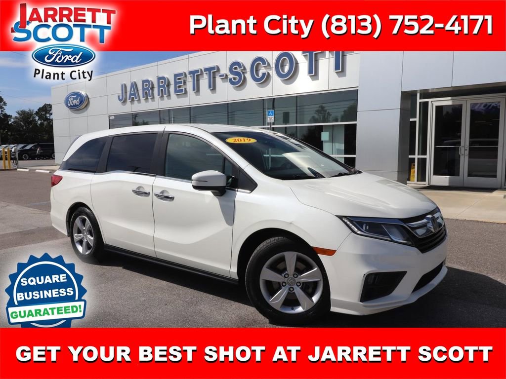 Used 2019 Honda Odyssey EX with VIN 5FNRL6H51KB021851 for sale in Plant City, FL