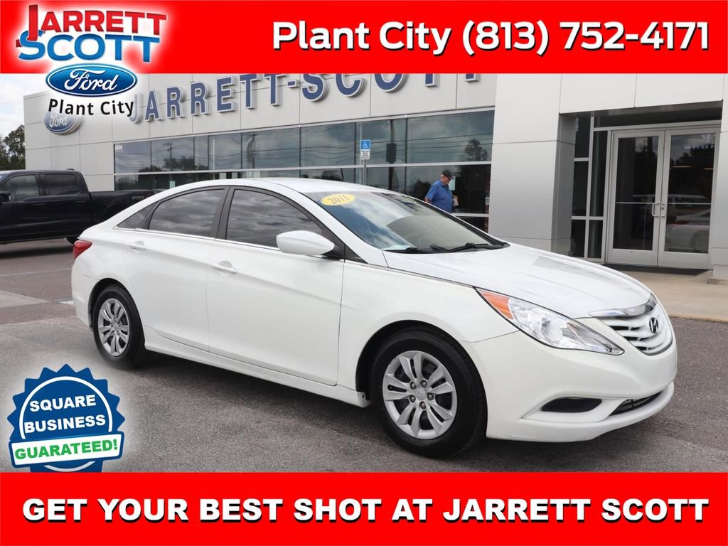 Used 2011 Hyundai Sonata GLS with VIN 5NPEB4AC3BH095434 for sale in Plant City, FL