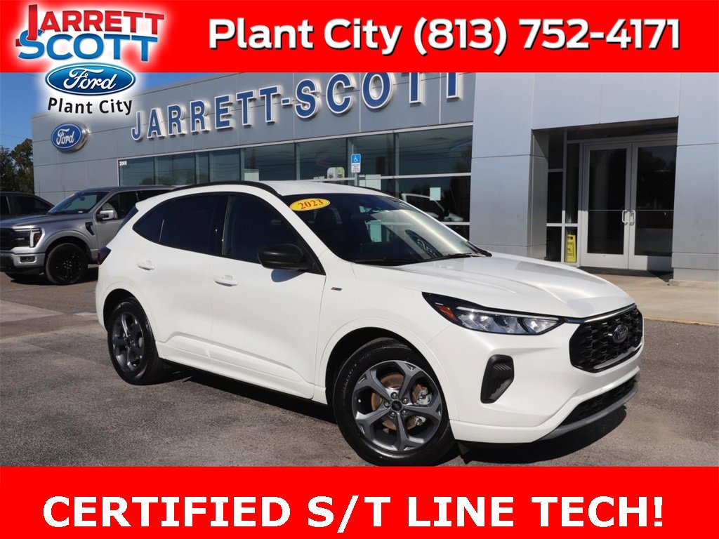 Used 2023 Ford Escape ST-Line with VIN 1FMCU0MN1PUA98056 for sale in Plant City, FL