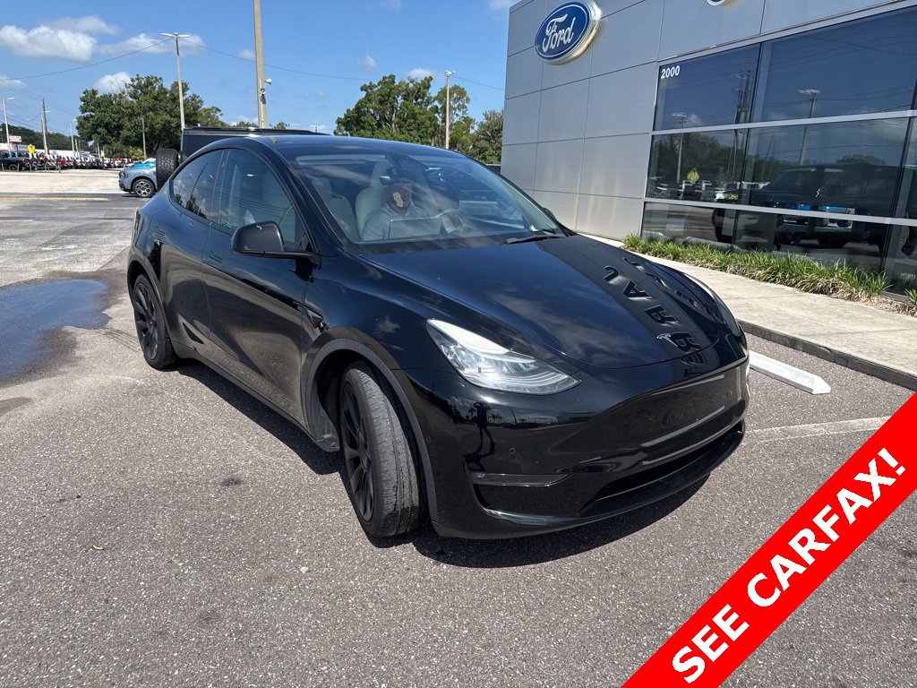 Used 2021 Tesla Model Y Long Range with VIN 5YJYGDEE1MF183524 for sale in Northfield, Minnesota