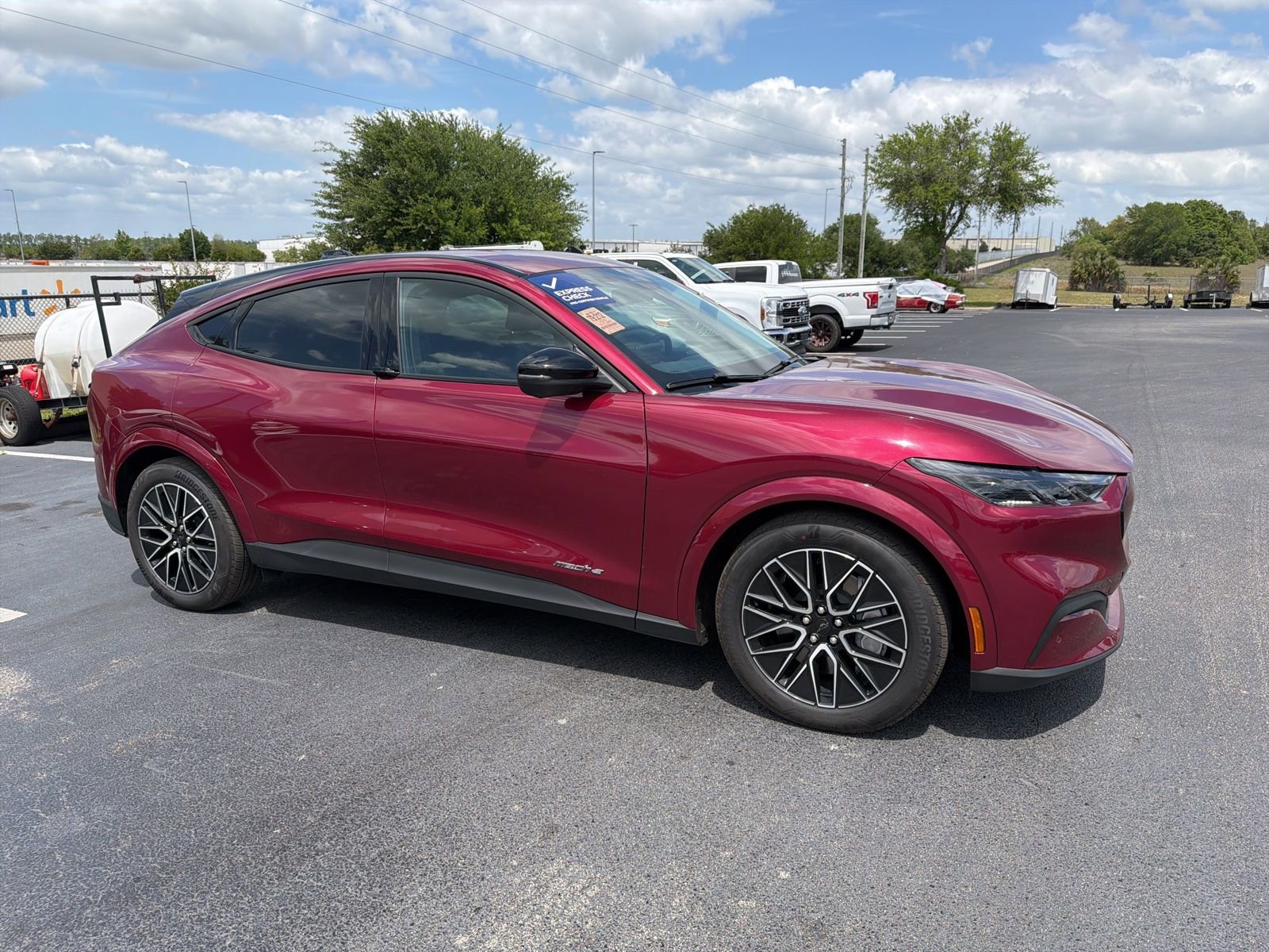 Used 2025 Ford Mustang Mach-E Premium RWD with VIN 3FMTK3R45SMA00408 for sale in Davenport, FL