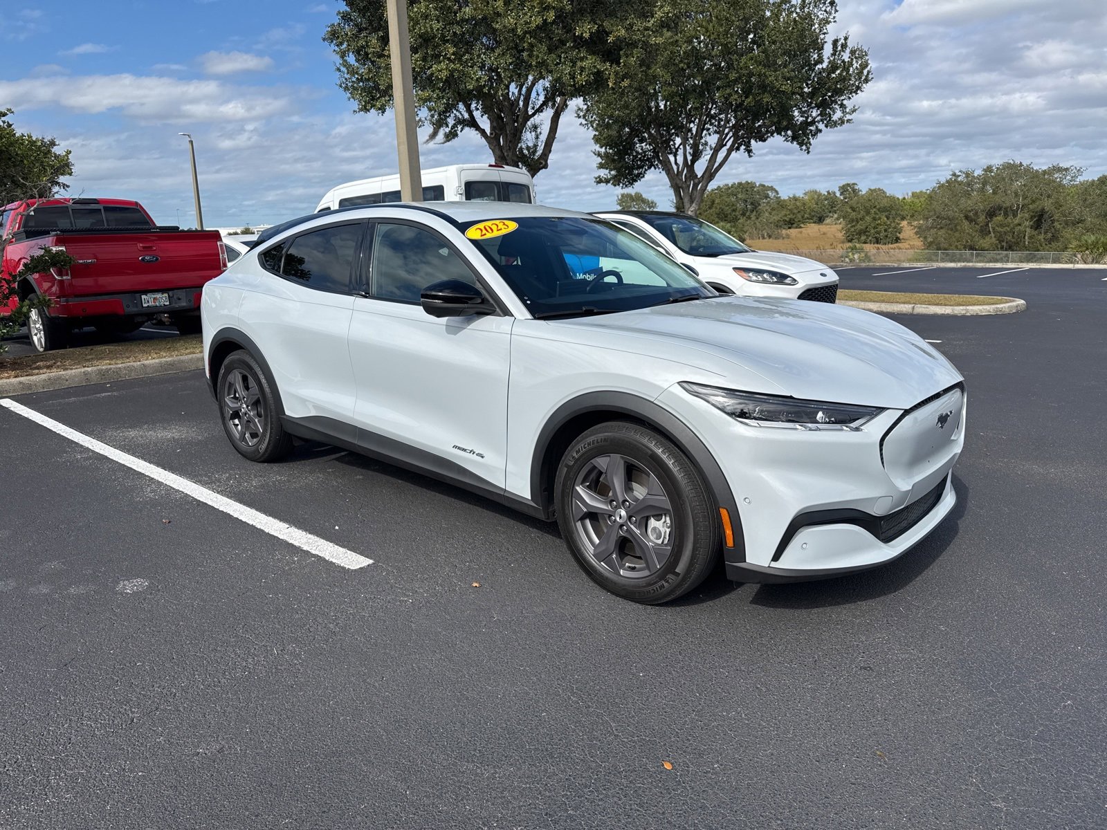 Used 2023 Ford Mustang Mach-E Select AWD with VIN 3FMTK1SSXPMA09111 for sale in Davenport, FL