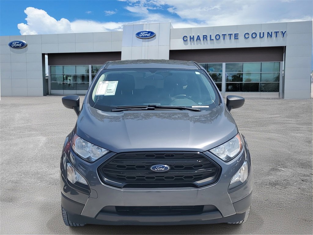 Used 2021 Ford EcoSport S with VIN MAJ3S2FE5MC448296 for sale in Port Charlotte, FL