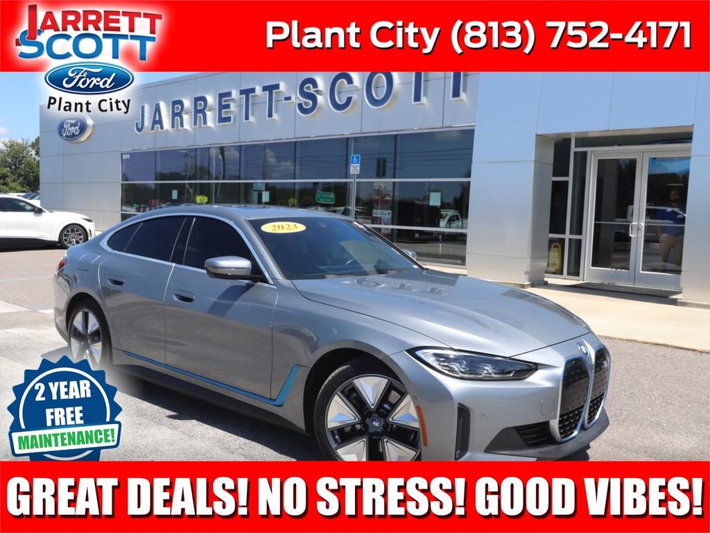 Used 2023 BMW i4 40 with VIN WBY73AW06PFP69627 for sale in Plant City, FL