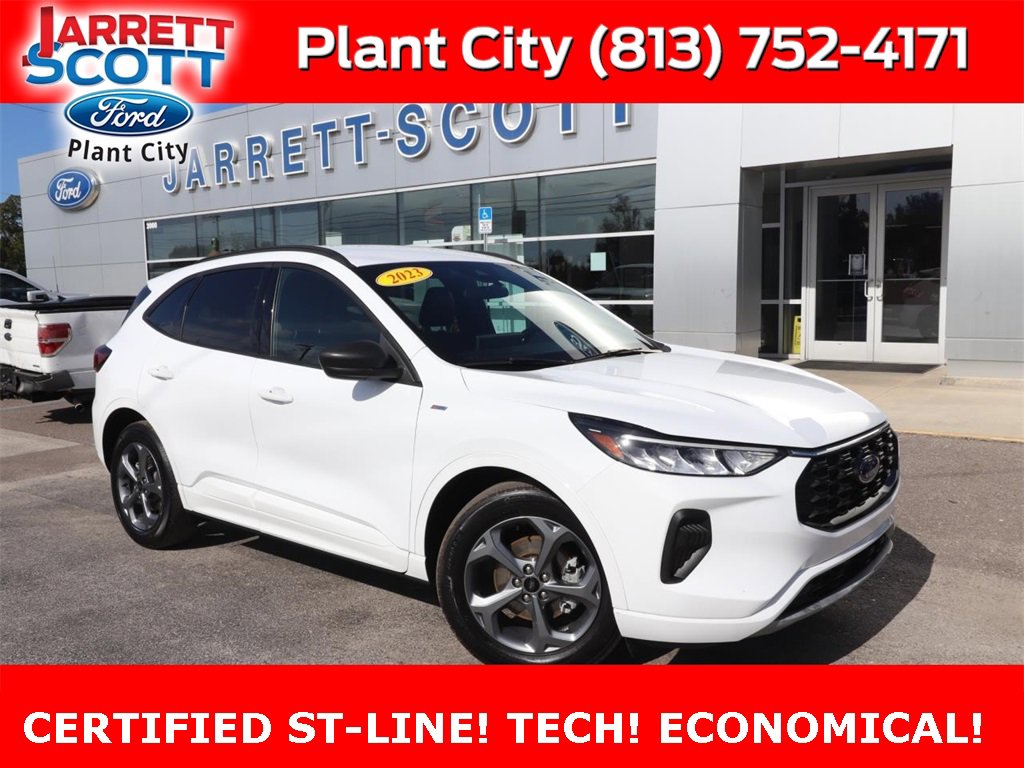 Used 2023 Ford Escape ST-Line with VIN 1FMCU0MN9PUA53284 for sale in Plant City, FL