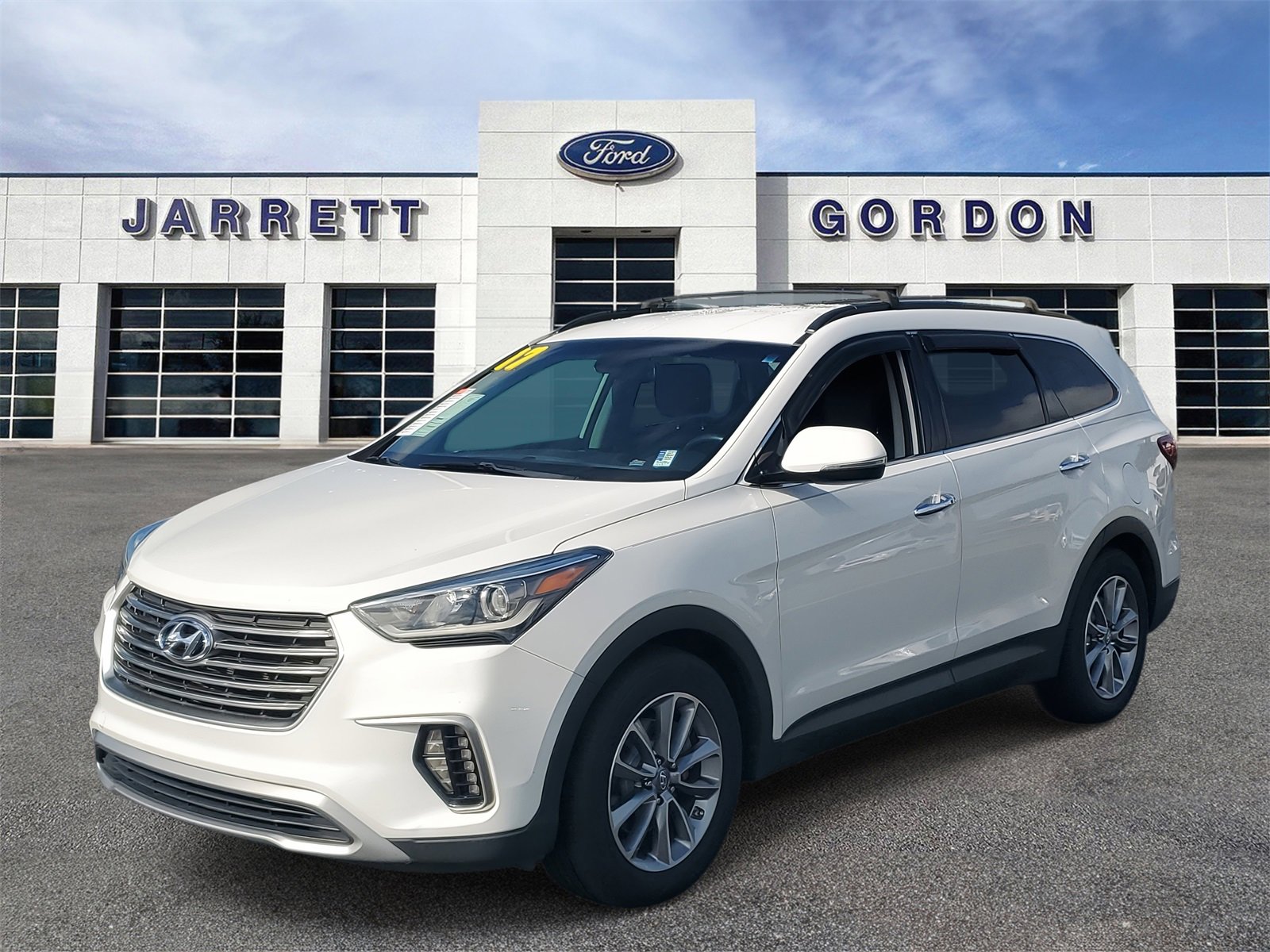 Used 2017 Hyundai Santa Fe SE with VIN KM8SN4HF9HU229366 for sale in Davenport, FL