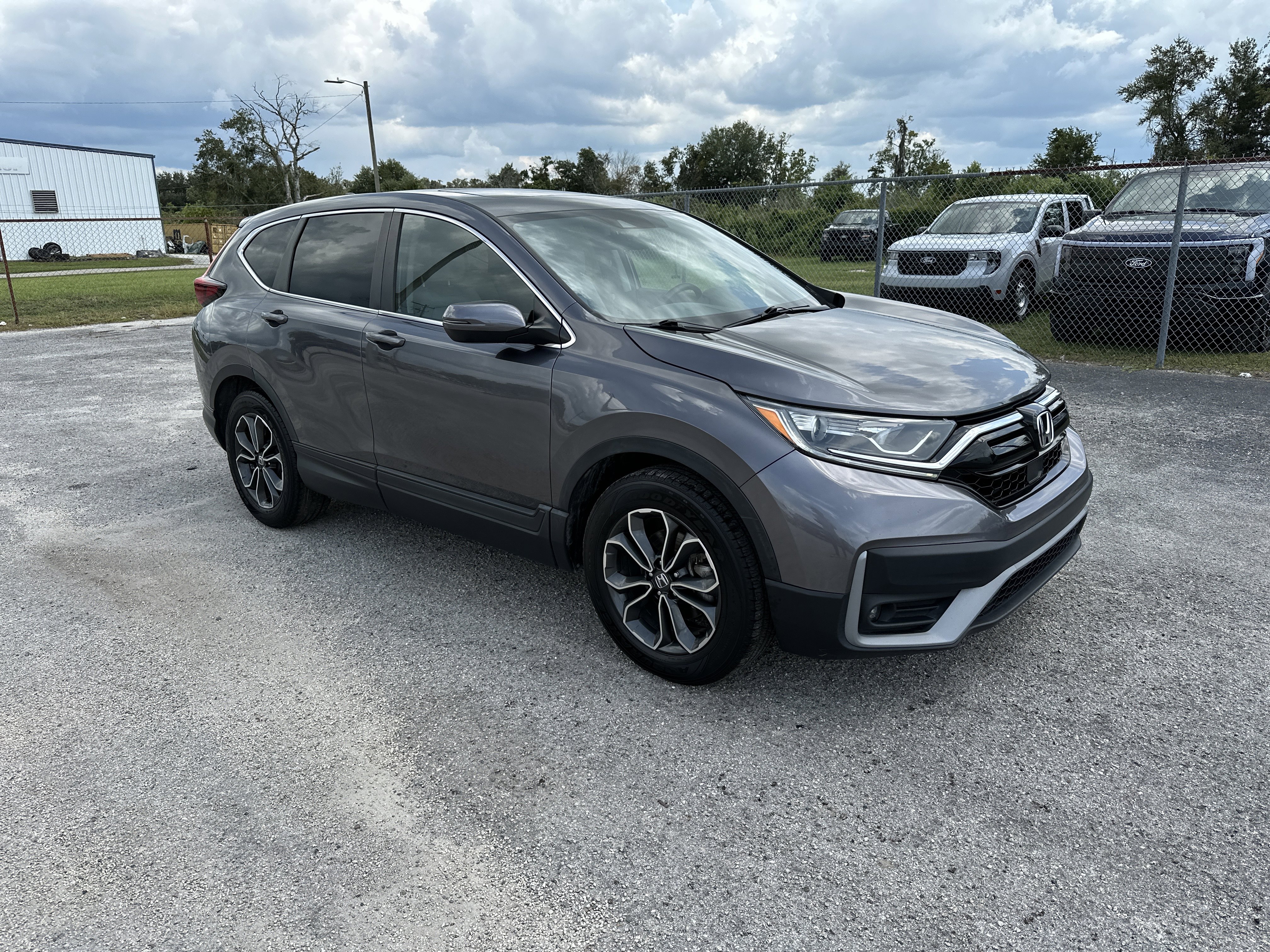 Used 2021 Honda CR-V EX with VIN 5J6RW1H51MA006010 for sale in Dade City, FL