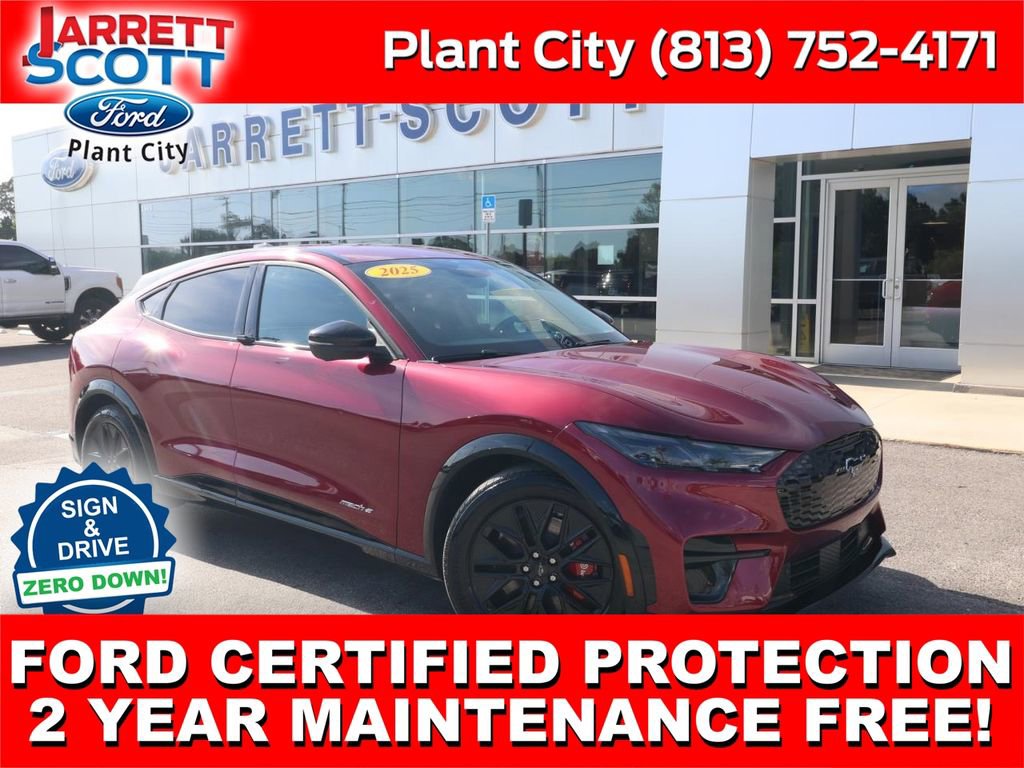 Used 2025 Ford Mustang Mach-E Premium RWD with VIN 3FMTK3R4XSMA00520 for sale in Plant City, FL