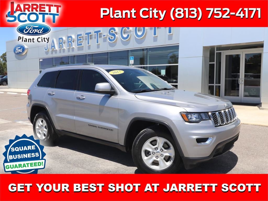 Used 2017 Jeep Grand Cherokee Laredo E with VIN 1C4RJEAG0HC731485 for sale in Plant City, FL