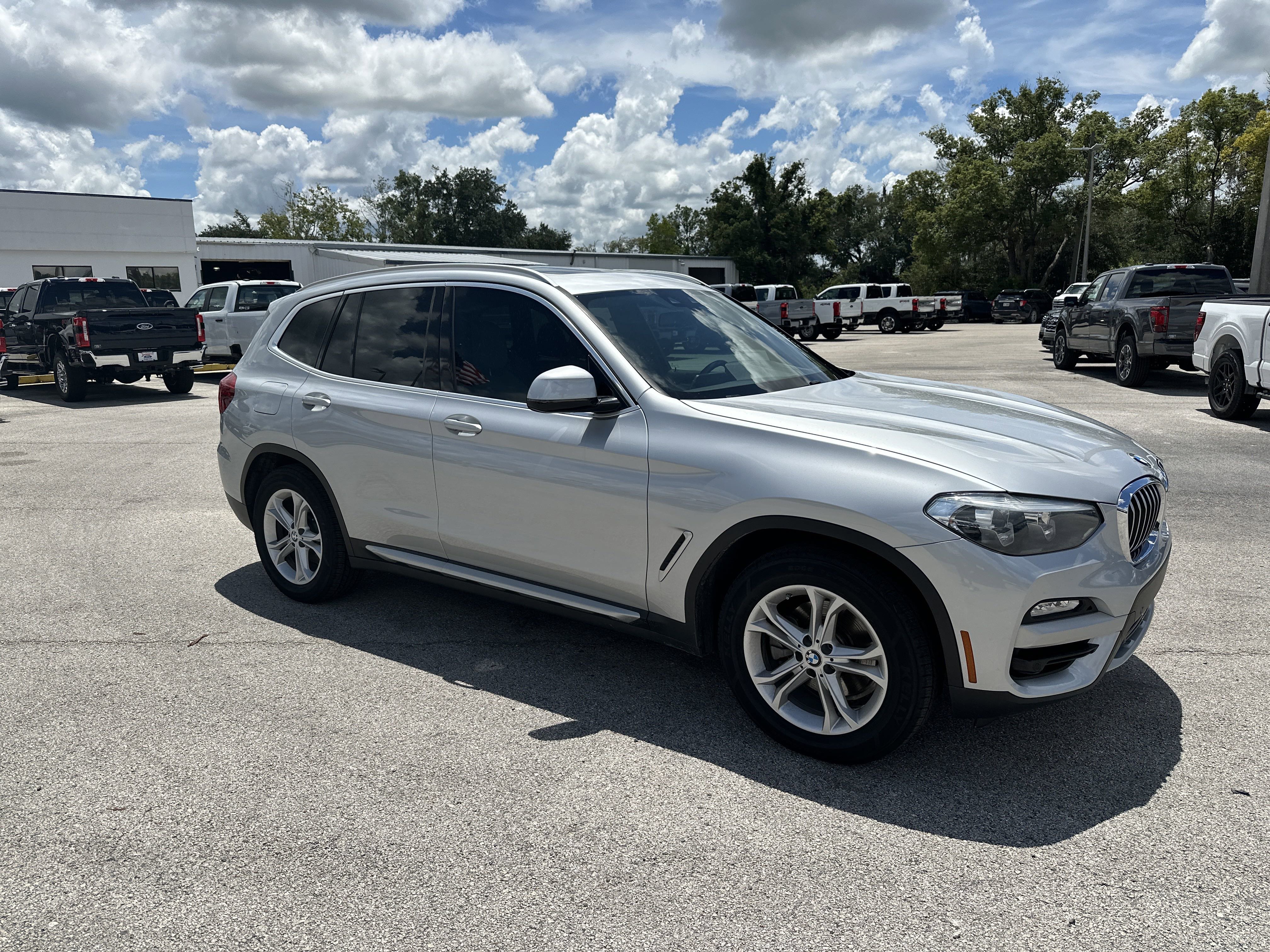 Used 2019 BMW X3 30i with VIN 5UXTR7C53KLF37015 for sale in Dade City, FL