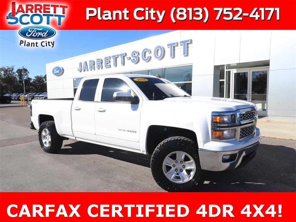 Used 2015 Chevrolet Silverado 1500 LT with VIN 1GCVKREH5FZ399303 for sale in Plant City, FL