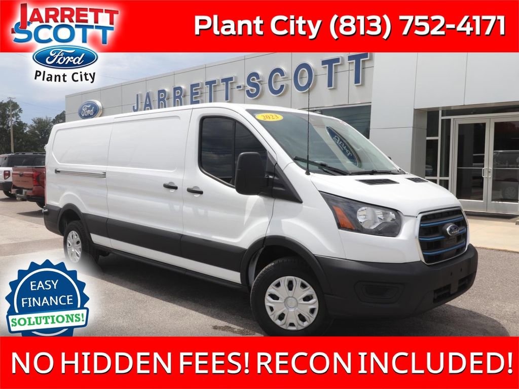 Used 2023 Ford E-Transit Cargo Van Base with VIN 1FTBW1YK8PKB67000 for sale in Plant City, FL